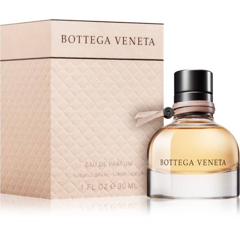 bottega veneta bottega veneta eau de parfum flakon 30ml neben rosa originalverpackung