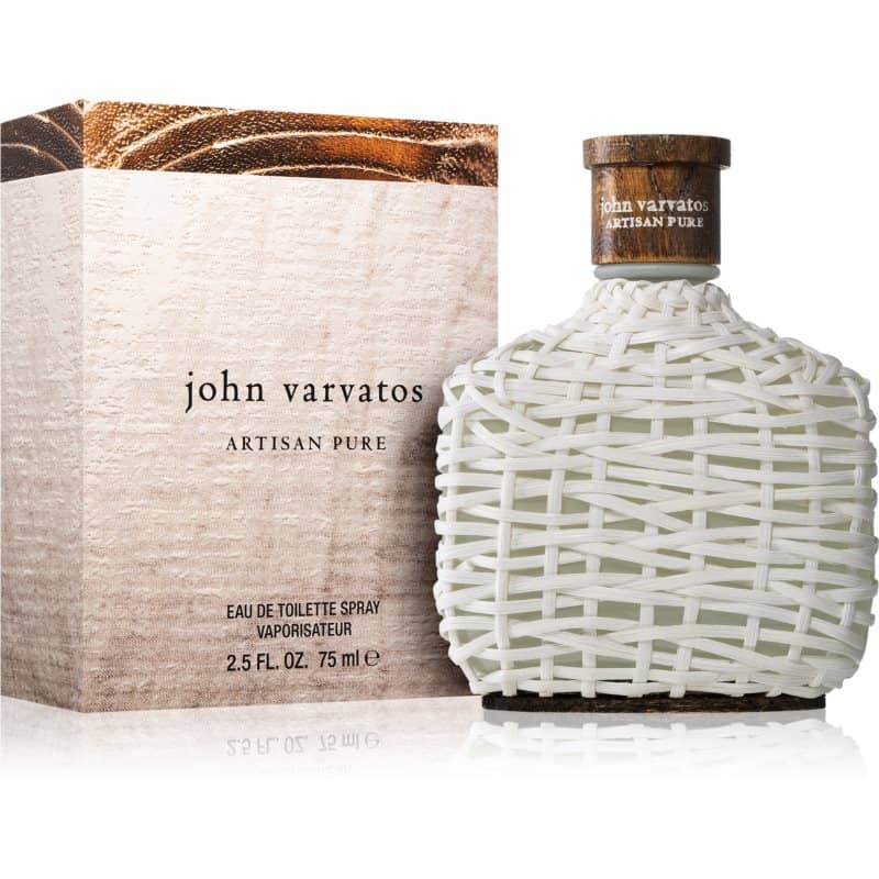 john varvatos artisan pure eau de toilette flakon 75ml neben originalverpackung