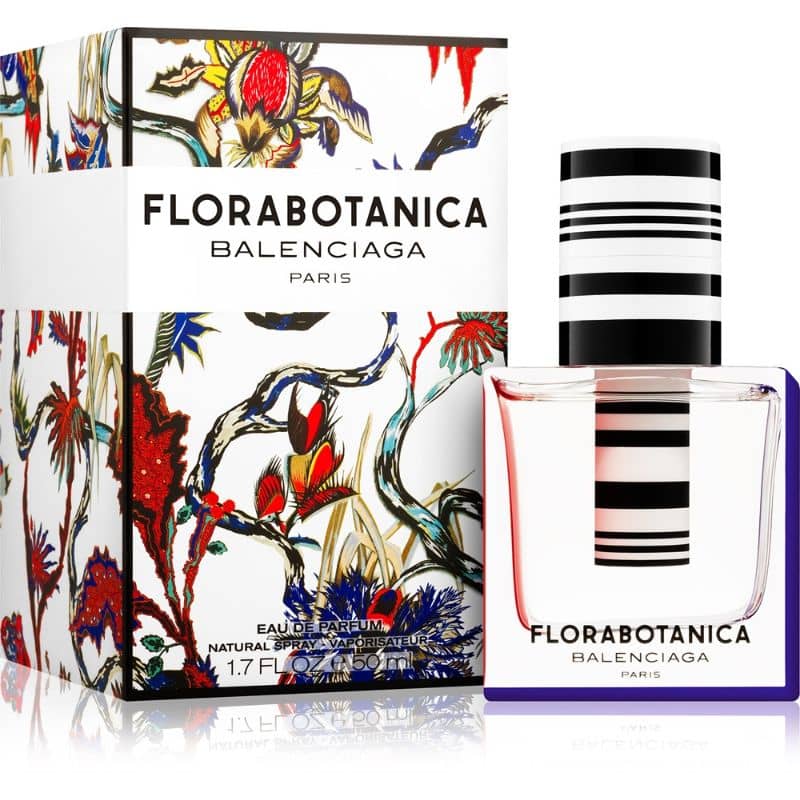balenciaga florabotanica eau de parfum 50ml flakon neben originalverpackung